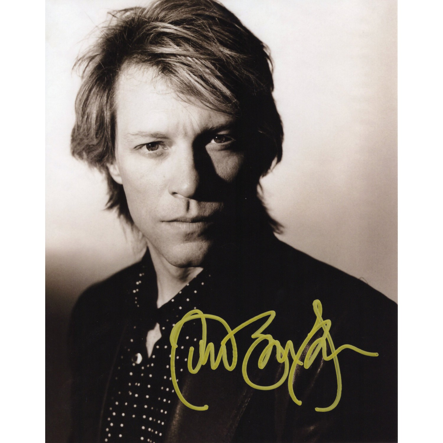Bon Jovi　直筆サイン入り写真 ボン・ジョヴィ直筆サイン入り写真 bon jovi 証明書付き - メルカリ